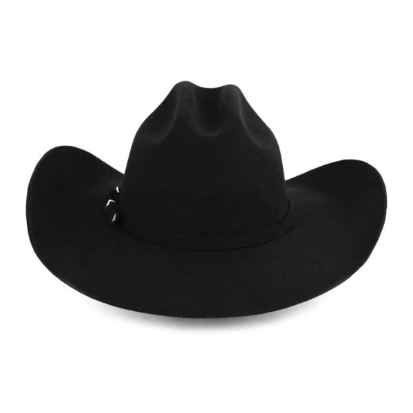 CHAPÉU MUNDIAL AMERICANO LÃ PRETO 400 - Imagem 2